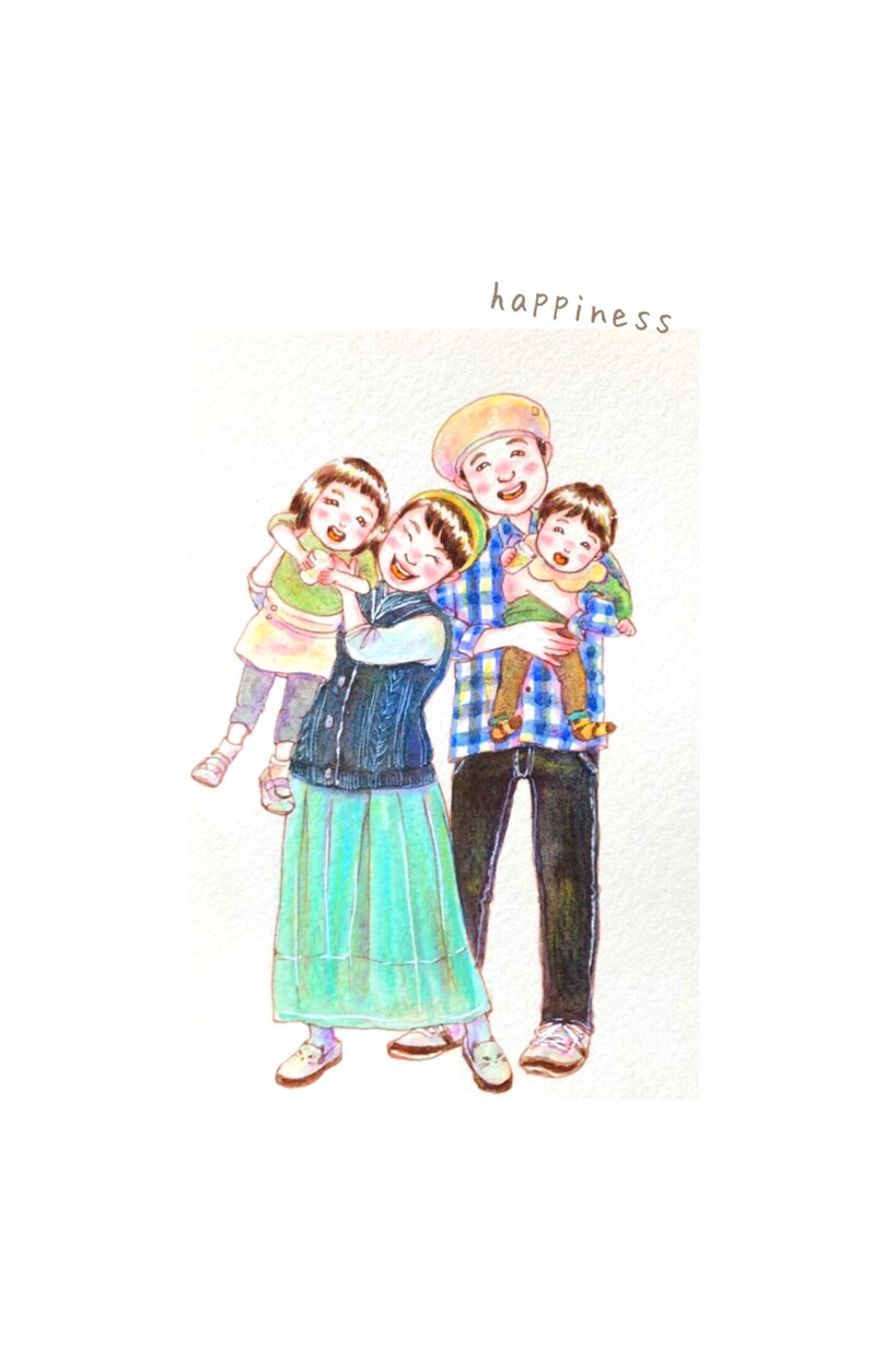 大人可愛い♡ナチュラルな似顔絵をお描きします 365日、たくさんの記念日に彩りを添えます❁ イメージ5