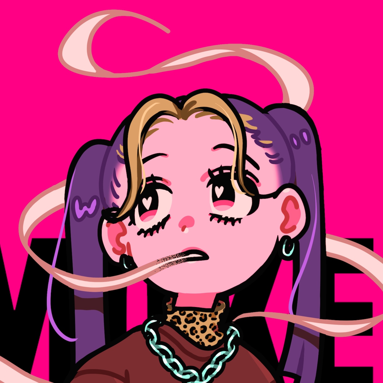 SNSなどのアイコン描きます ポップで明るいストリート系イラストがお好きな方へ！ イメージ2