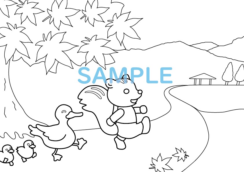 こども向け！かわいいぬりえお作りします かわいい子ども向け！動物・行事・乗り物など何でも〇商用利用可 イメージ10