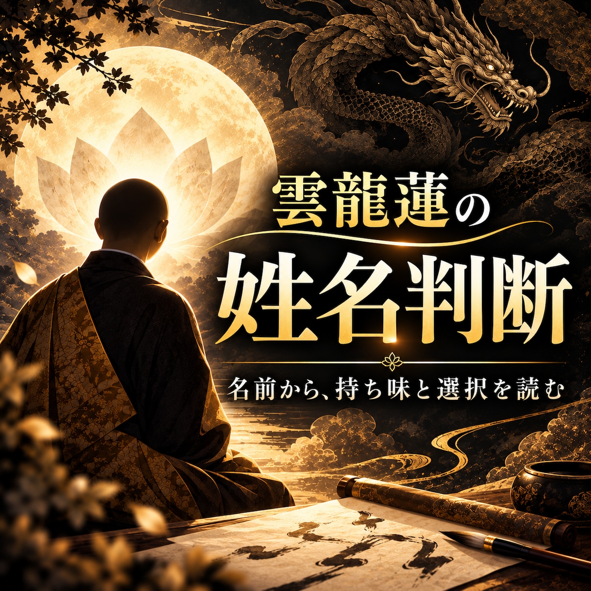 お坊さん鑑定師が姓名判断致します 最短1時間！お坊さん鑑定師がシンプルに姓名判断致します。 イメージ1