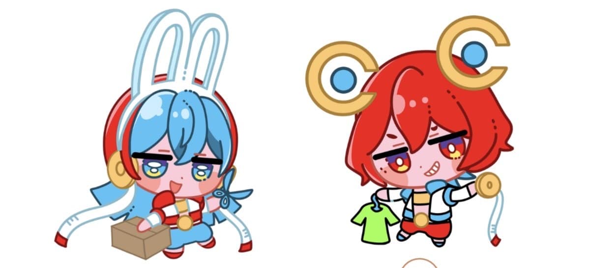 ゆるくて可愛い！キャラクターイラスト制作いたします 表情差分や小物追加も柔軟に対応◎お気軽にご相談ください イメージ6