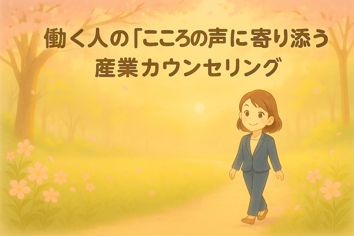 働く人を支えます 働くあなたの心の灯に。経営経験×共感力で寄り添います イメージ1