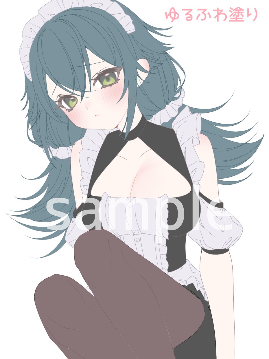 最短2日￤淡い色のかわいい女の子描きます 個人様のアイコンから活動者様の立ち絵まで幅広い範囲可能〇 イメージ1