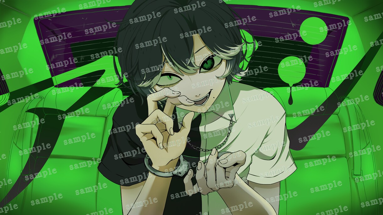 絵柄寄せでサムネイルお描きします 曲の絵柄に寄せてあなたのキャラでサムネイルを作成しましす。 イメージ3