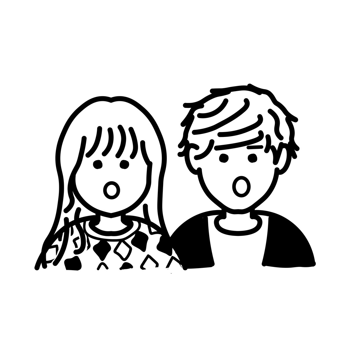 シンプルな似顔絵イラスト作ります SNSアイコンなどの利用にいかかですか イメージ6
