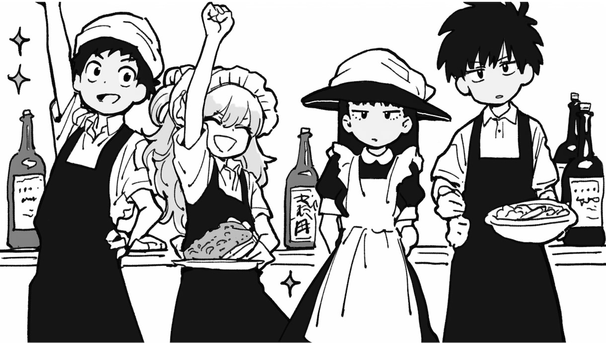 midjourneyの画風を売ります midjourneyに取り込むだけで個性的なマンガを描けます イメージ4