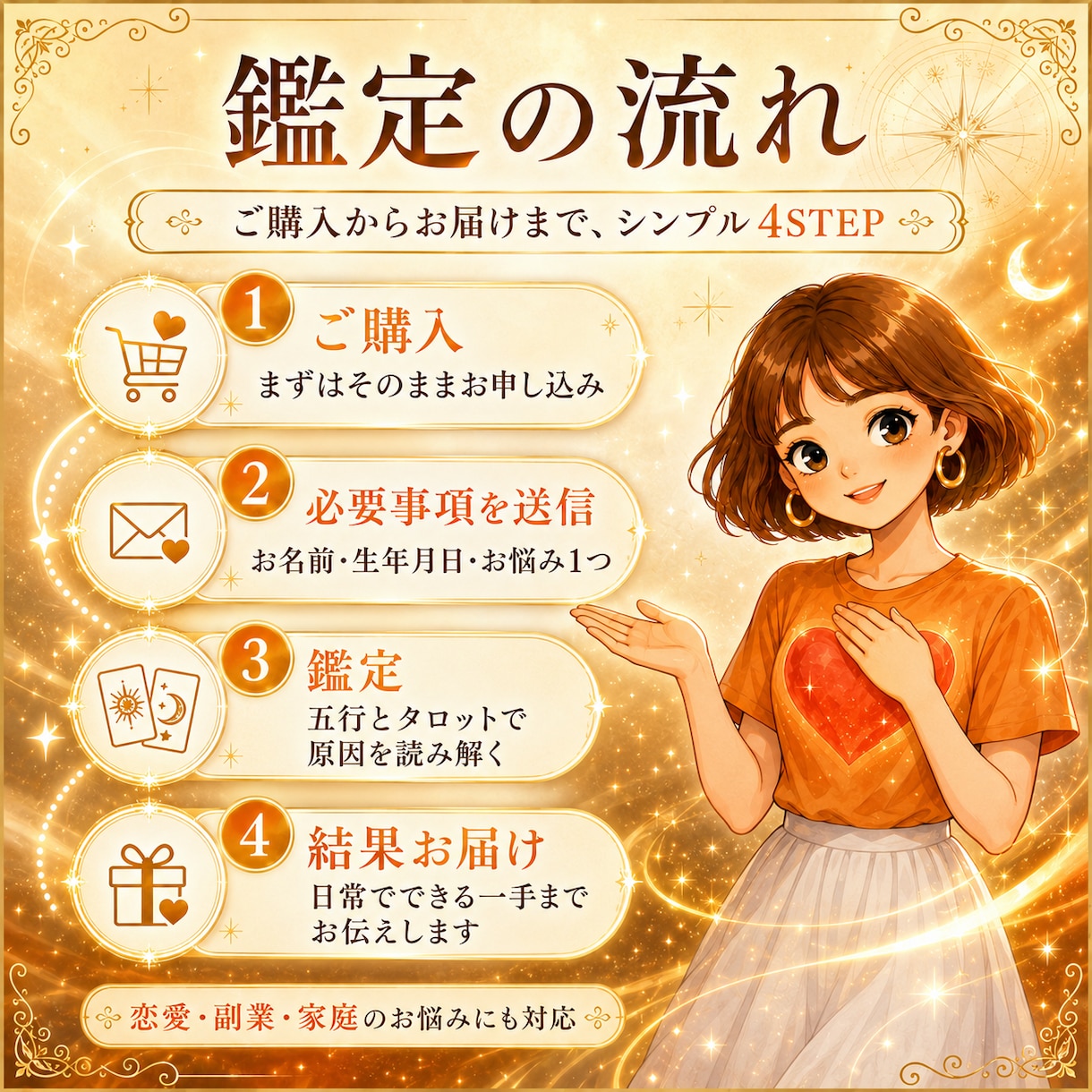 転職・評価・人間関係｜仕事の迷いを視ます 仕事総合鑑定｜今の流れと次の一歩をお伝えします イメージ3