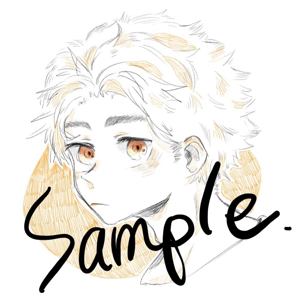 温かみのあるアイコンイラスト描きます 色鉛筆の優しい色味で印象的なアイコンヘッダーを描きます♪ イメージ4