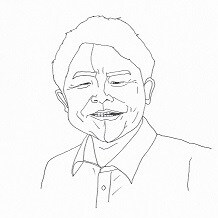 線画で似顔絵を描きます SNSのアイコン等でご活用頂けます。 イメージ1