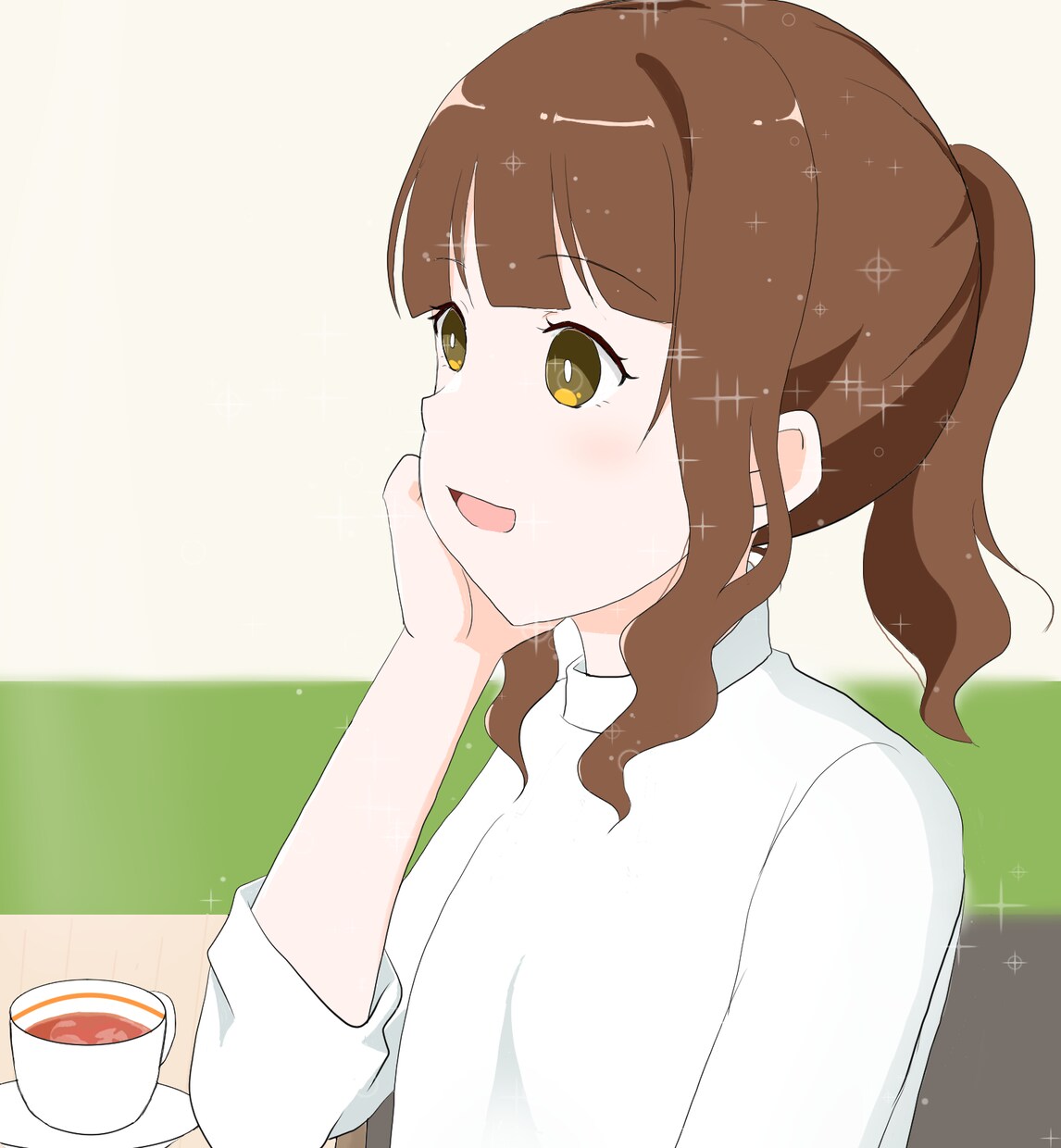 可愛い系のイラスト描きます 最安値で修正3度まで☺︎ご満足いただけるイラストを イメージ1