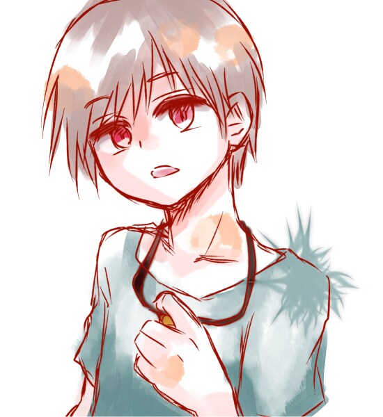 さっくりしたキャライラスト【ラフ】描きます シチュエーションのお題募集「キャラのこんな場面が見てみたい」 イメージ2
