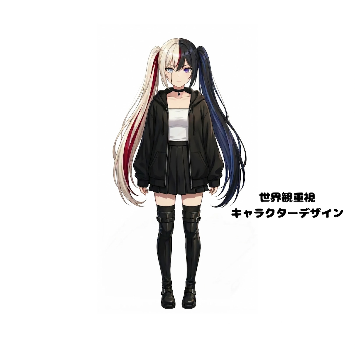 AI画像向けキャラ設定を作成します 再現しやすい世界観と設定を設計 イメージ1