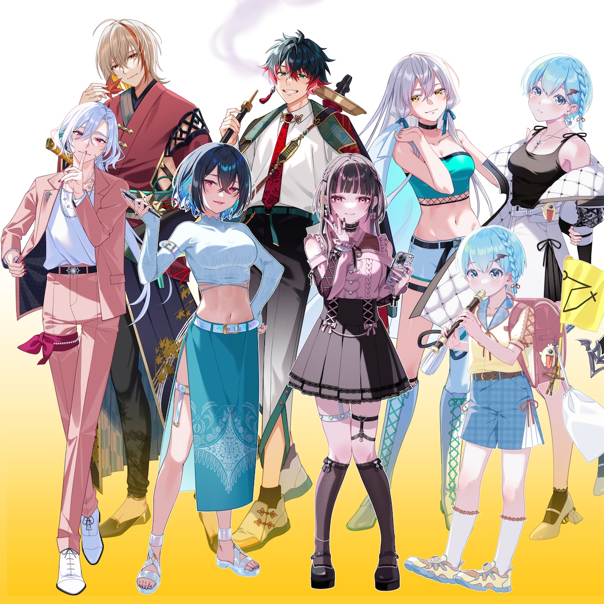 立ち絵製作いたします 普段着からファンタジー鎧まで幅広く対応可能です！ イメージ5