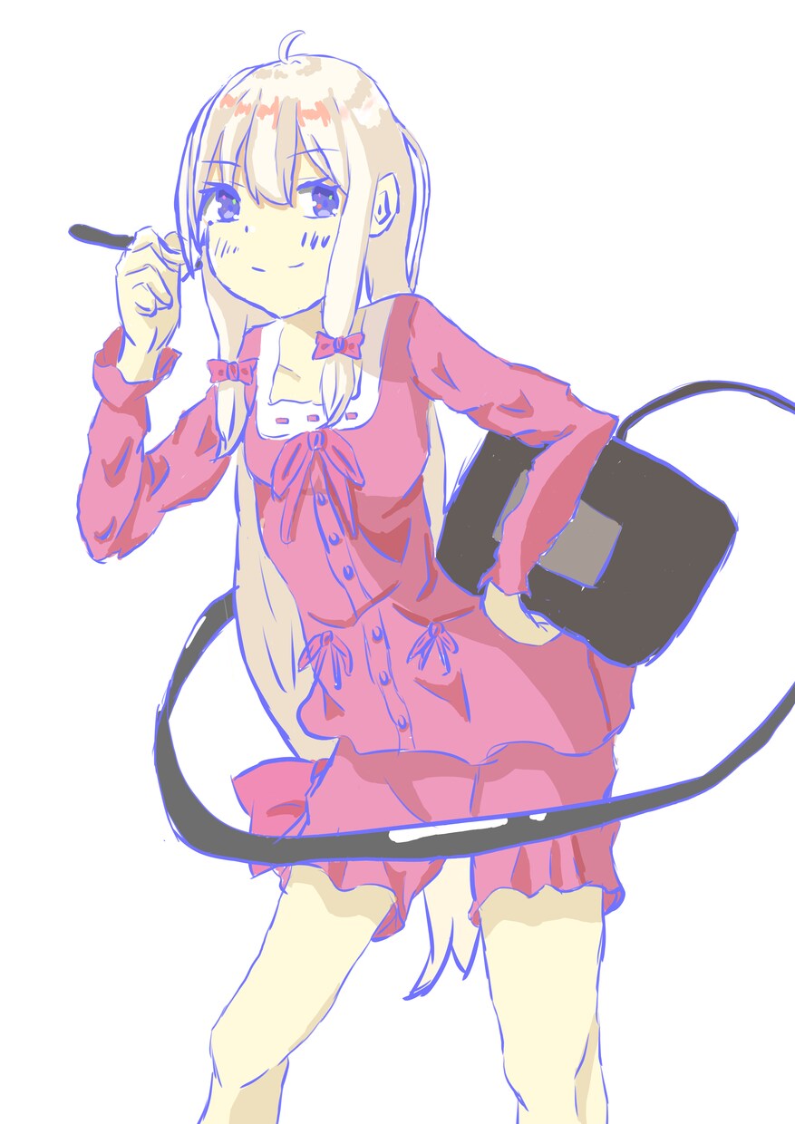 可愛い女の子のイラスト比較的安値で描きます しっかりとした相談で心配不安なし！初めての方も大歓迎！！ イメージ5
