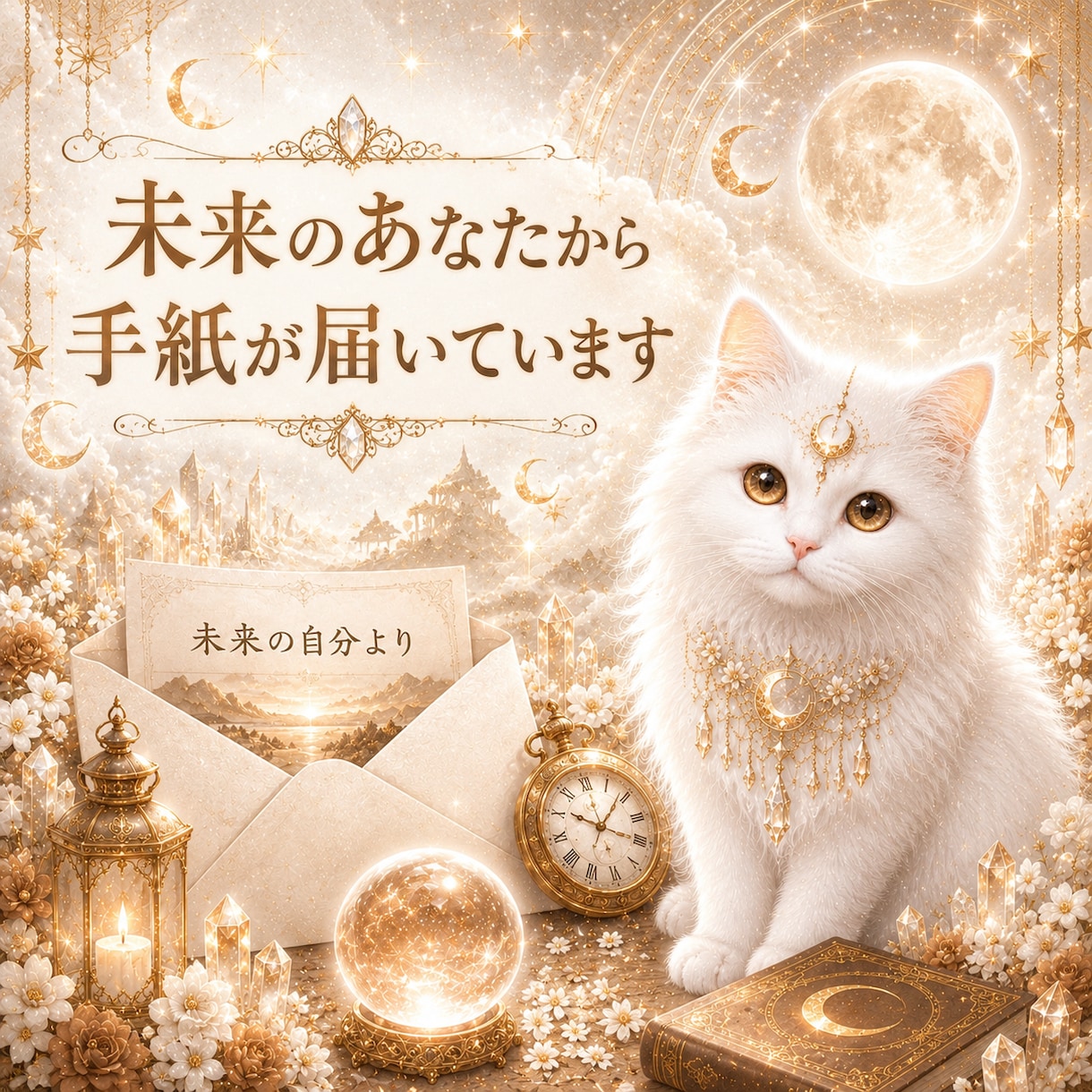 即日鑑定　未来のあなたから手紙が届いています 未来のあなたは今のあなたに何を言う？ イメージ1