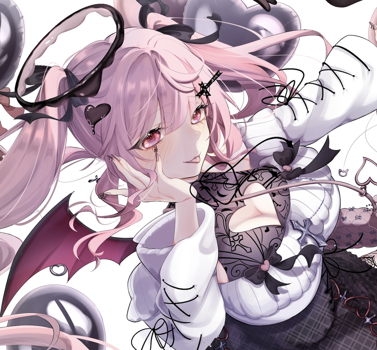 ツヤ感のある素敵なイラスト制作いたします 男女共に可愛いさのあるキャラ描きます⟡ イメージ1