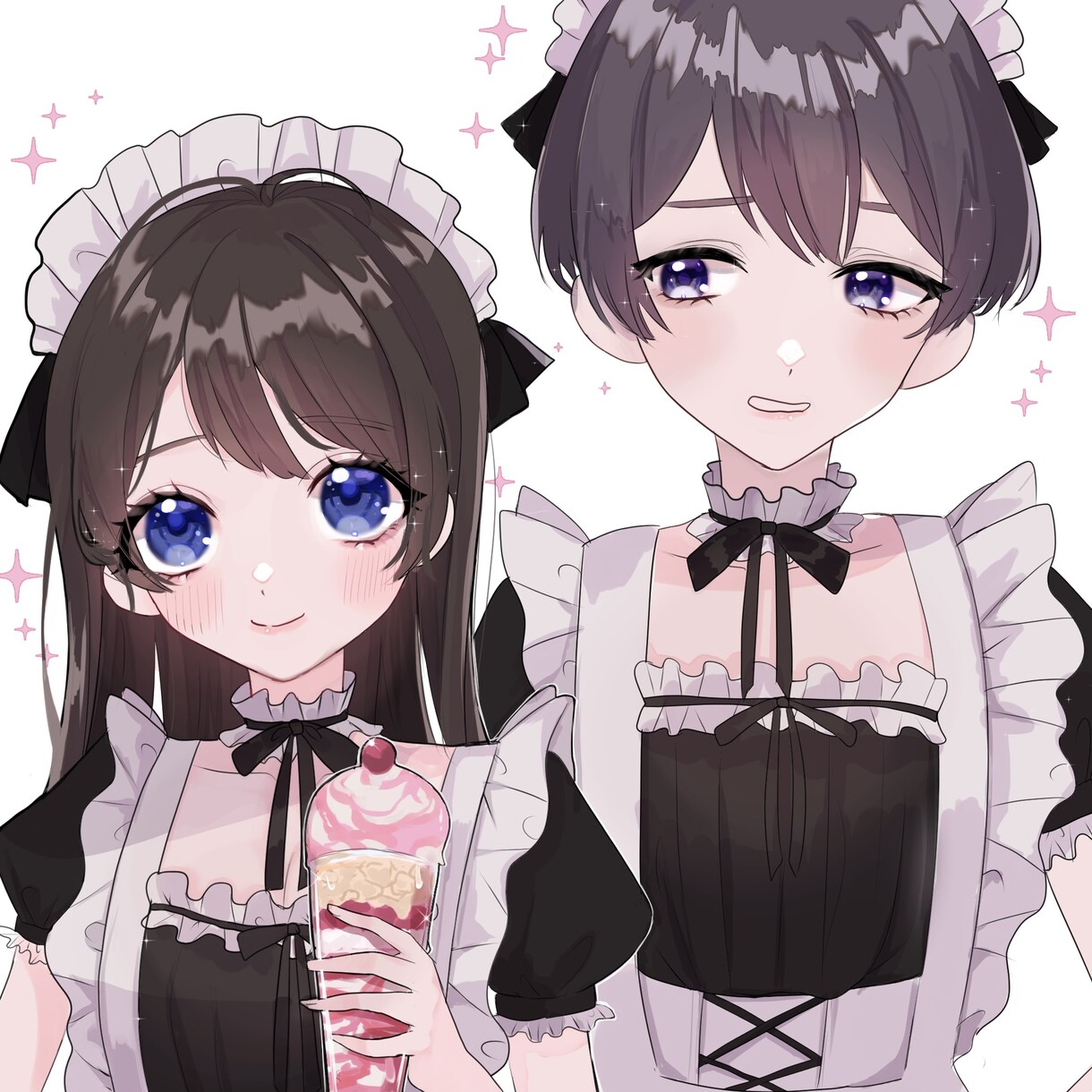 商用OK! 可愛い女の子から男の子描きます アイコンイラストにどうですか？ イメージ1