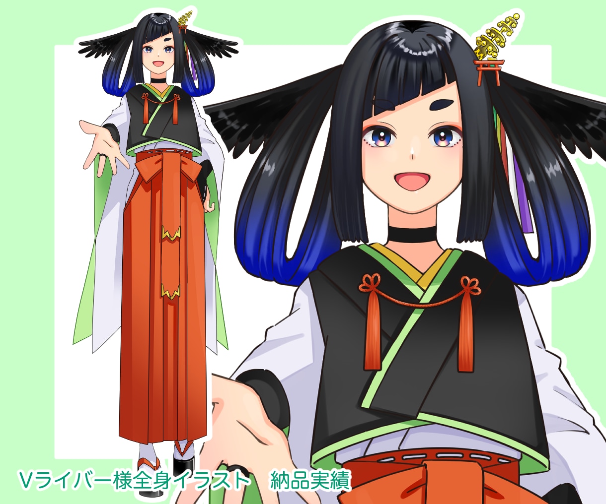 立ち絵キャラクターイラスト描きます Vtuber様、IRIAM、TRPGなどで使える立ち絵！ イメージ11