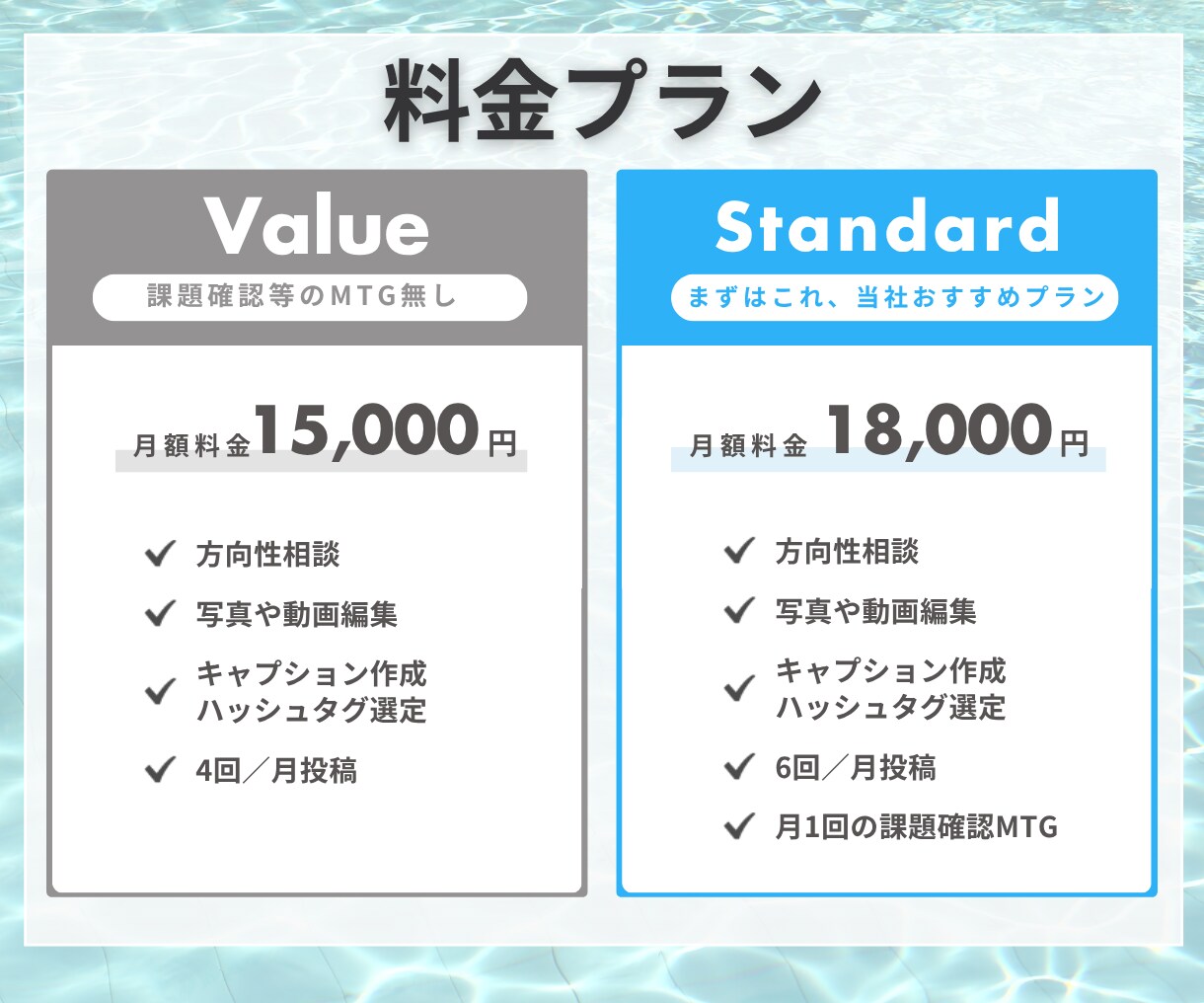 個人や中小企業向けInstagram運用代行します "SNSの続かない"を解決！画像や動画編集、投稿まで継続代行 イメージ3