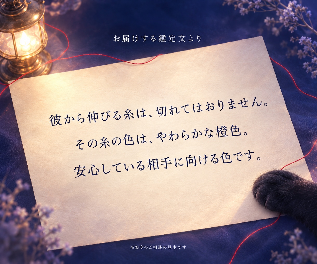 彼の気持ちと本音を、想いの色で霊視します 片思い・曖昧な関係・連絡が減った｜言葉にされない本心を視ます イメージ5
