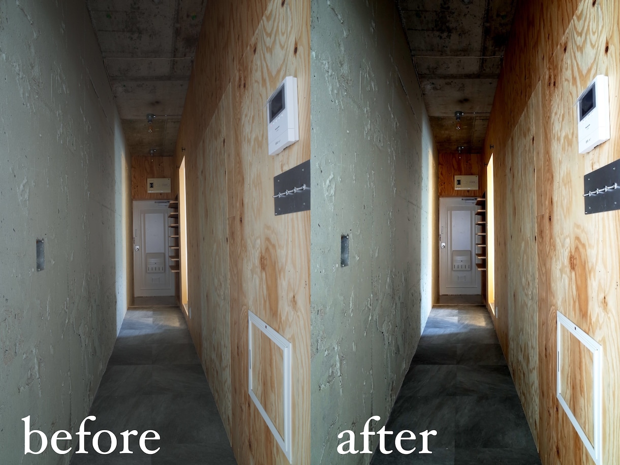 Photoshopで画像補正します 建築デザイナーにお任せください！ イメージ2