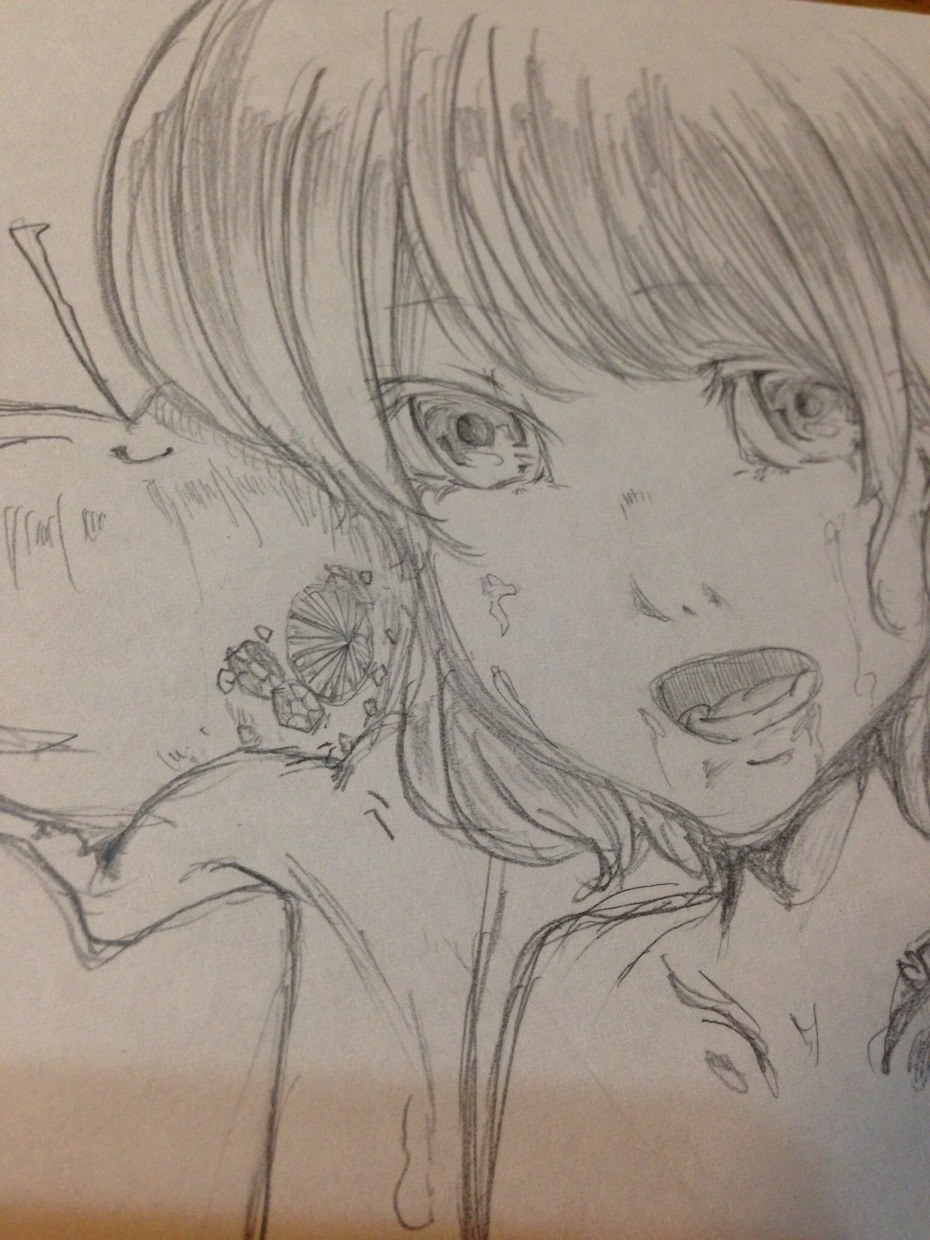  ☆似顔絵作成☆あなたの写真をリアルに白黒で描きます。 イメージ3