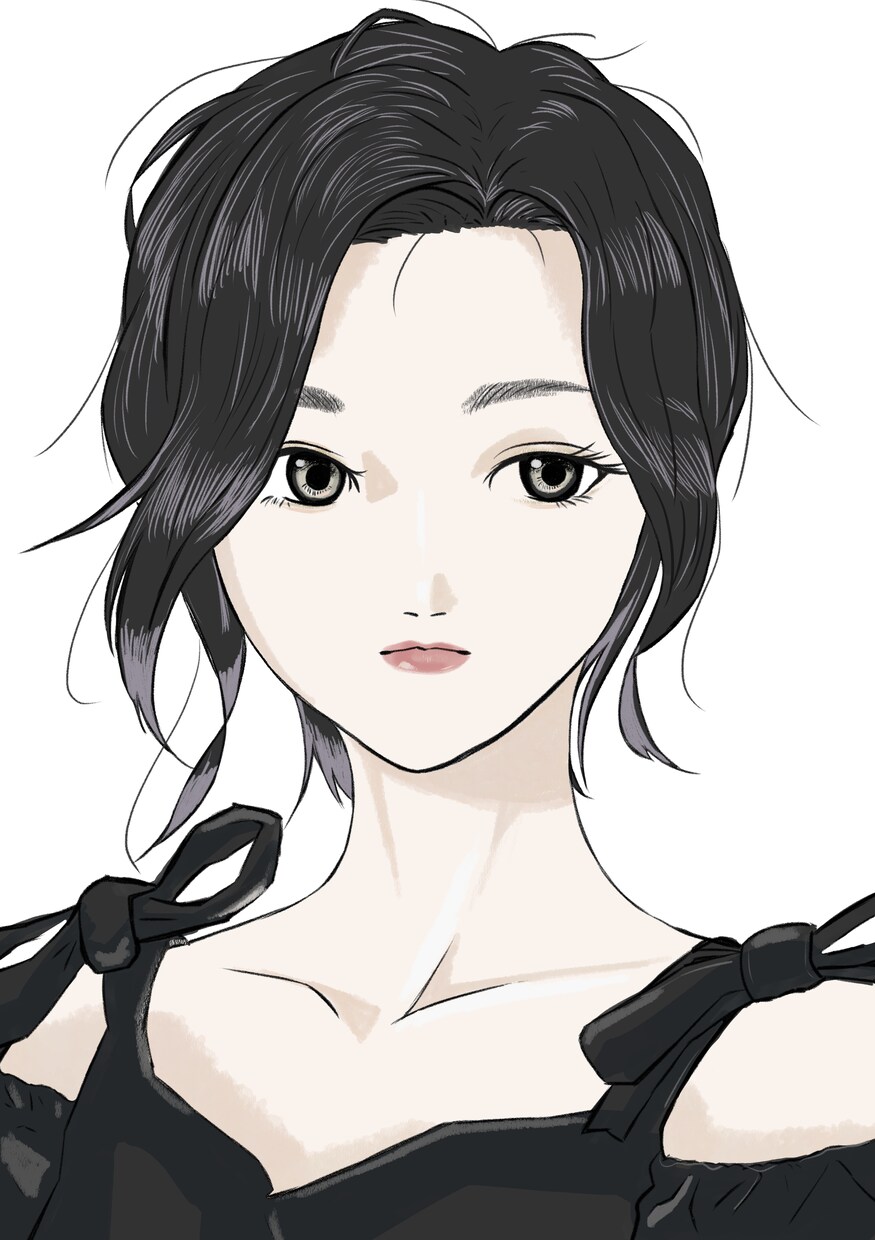 アイコン、一枚絵などのイラスト描きます キレイ、かわいい、かっこいいキャラ描きます！ イメージ3