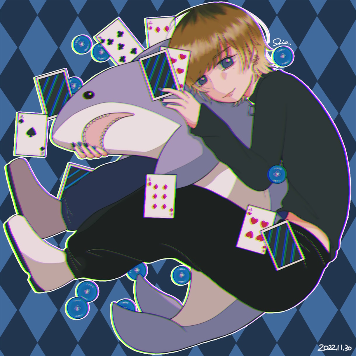 ポップ・シンプル可愛い似顔絵又はアイコン描きます お希望に寄り添いながら"カワイイ"イラストを作り上げます。 イメージ3