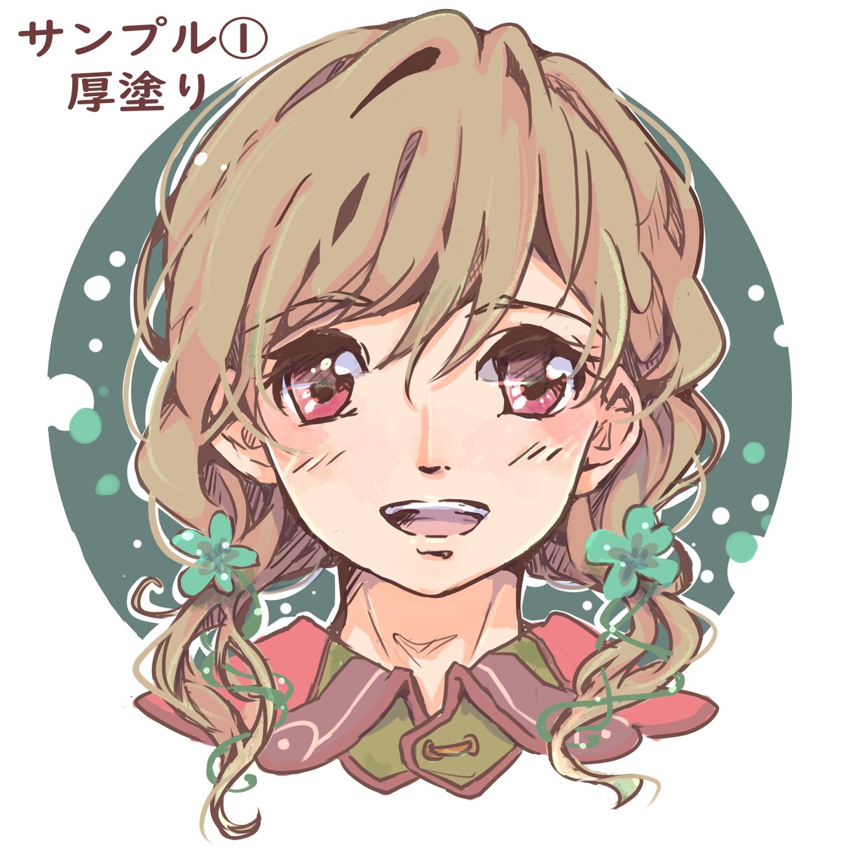 ほんわか可愛いアイコン描きます （ファンタジーな世界観、民族系の衣装デザインが得意です） イメージ2