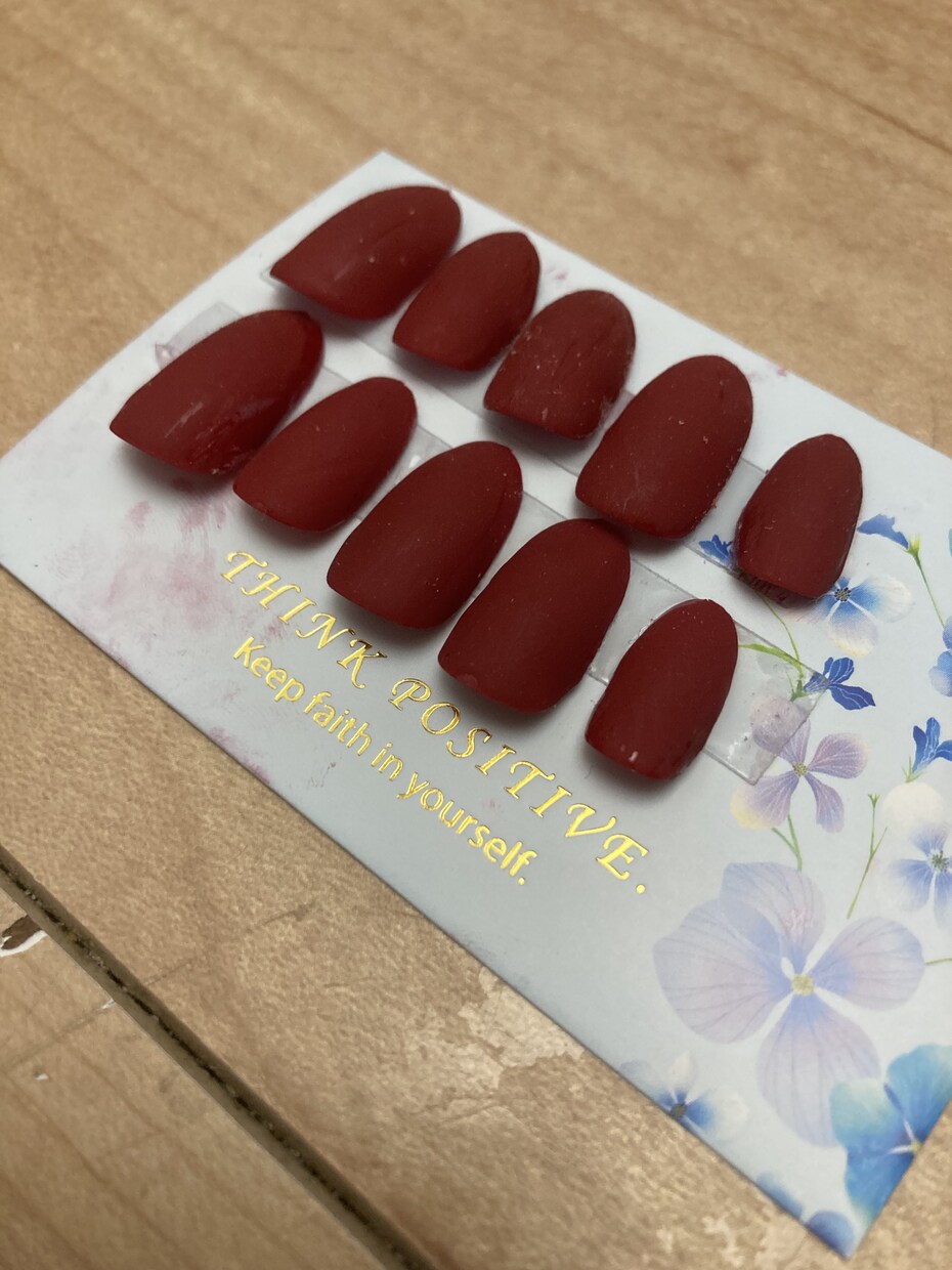 ワンカラーネイルチップオーダー承ります シンプルなネイルチップ作ります！ イメージ1
