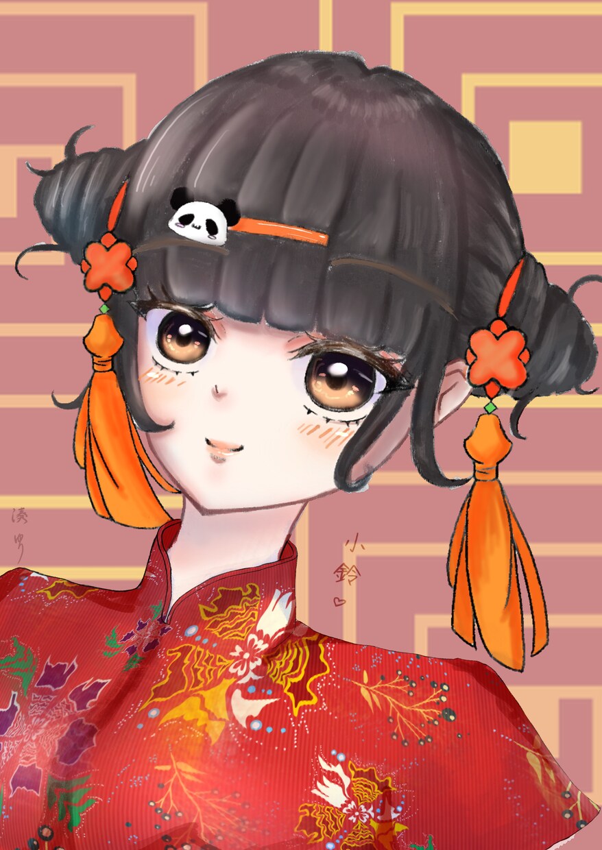 可愛くキラキラなSNS用アイコン描きます 可愛い女の子描かせてください！♡ イメージ3