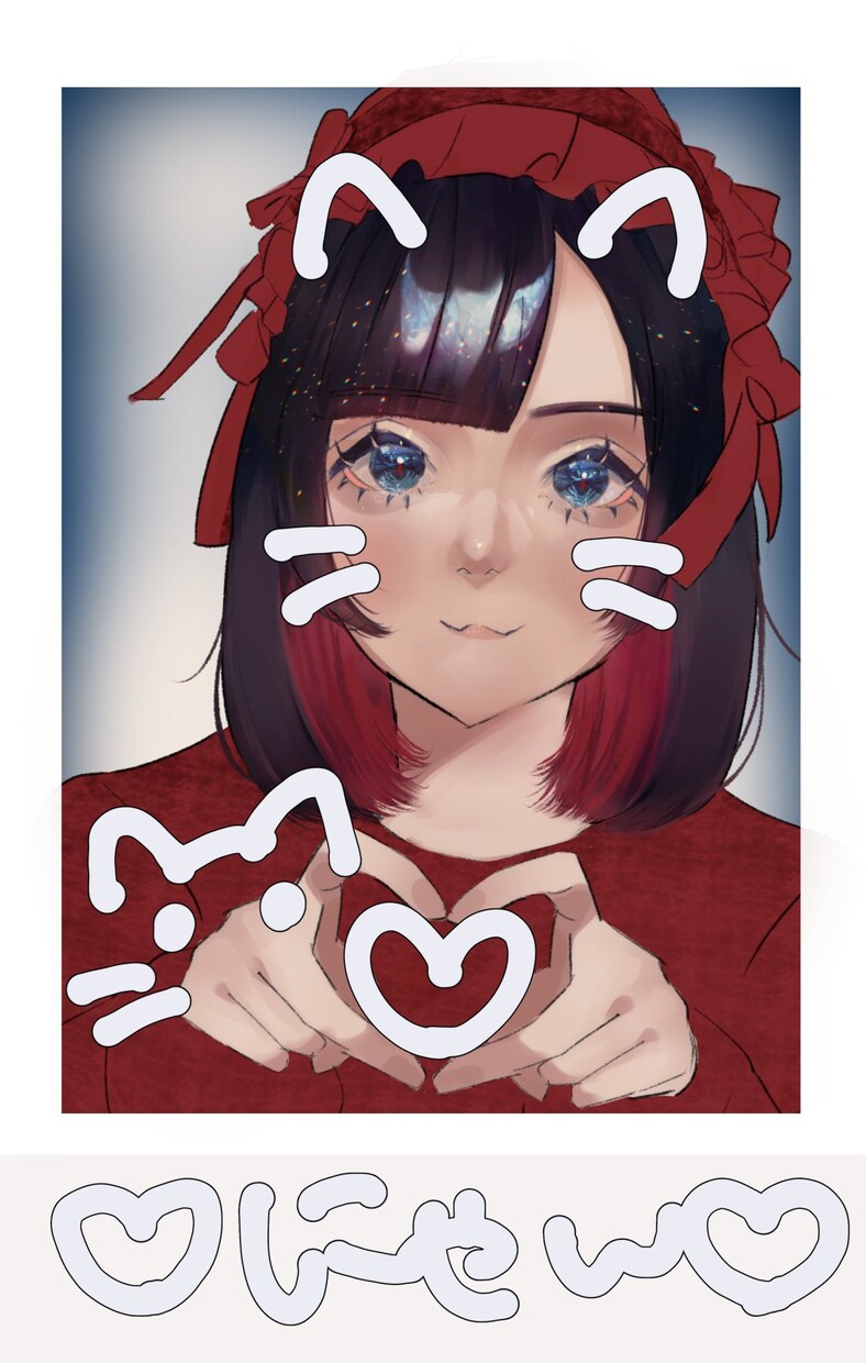 リッチで透明感のあるイラストのアイコン描きます リアルとアニメの間のアイコンを描きます！女の子が得意です。 イメージ1