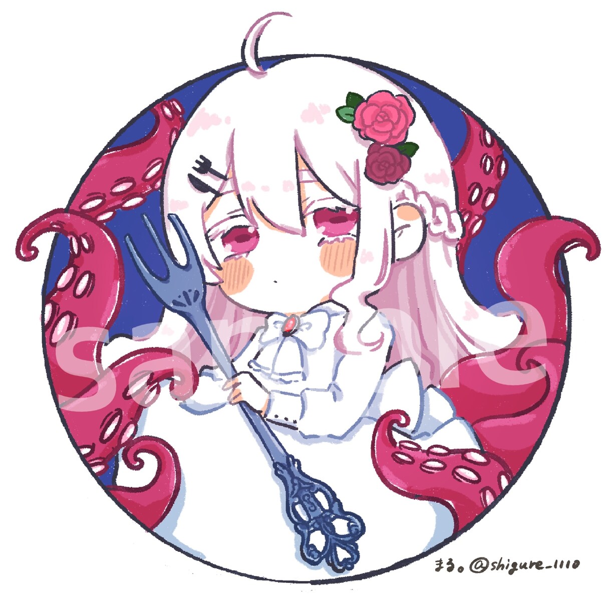 可愛いSNSのアイコン作ります 可愛いデフォルメイラスト描くのが得意です！ イメージ2