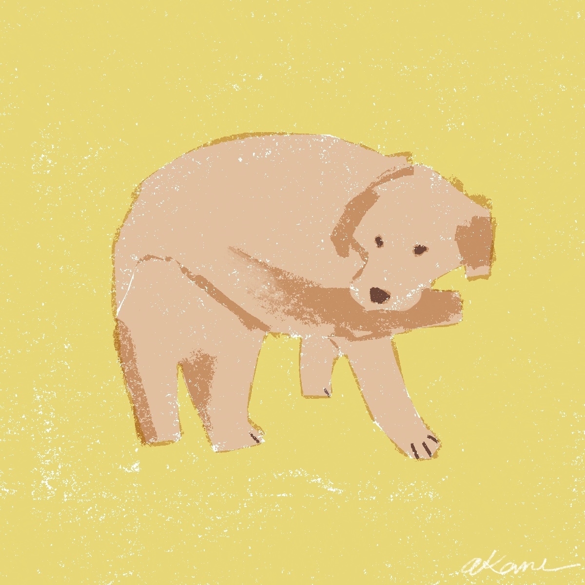 カジュアルタッチな動物イラスト(1枚絵)作成します お家のわんちゃんネコチャンをイラストにしてみませんか？ イメージ1