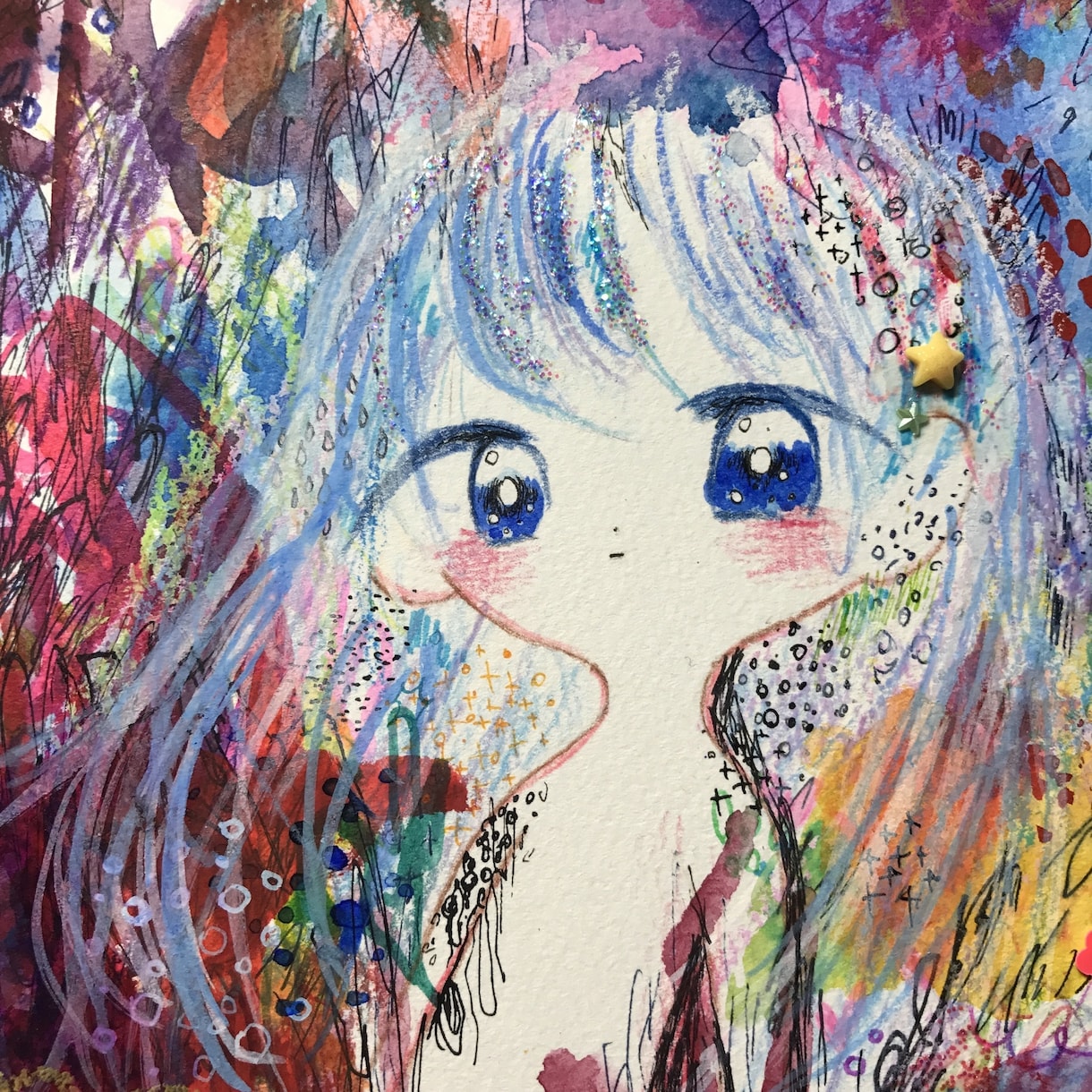 独特な雰囲気のアイコン描きます 他の人とは差をつけたいあなたへ！パッと目を引く個性派アイコン イメージ1