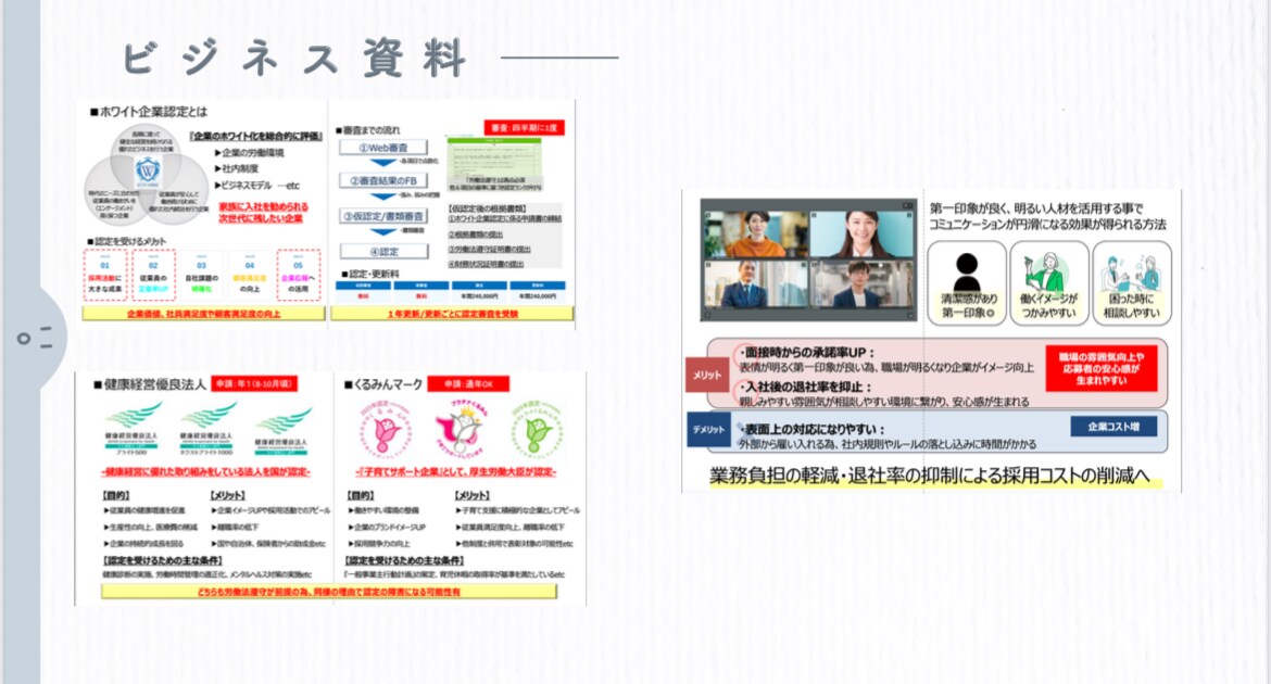社内資料を一目で伝わる『魅せる資料』へ整えます 情報整理・デザイン調整に特化 | Canva対応可 イメージ4