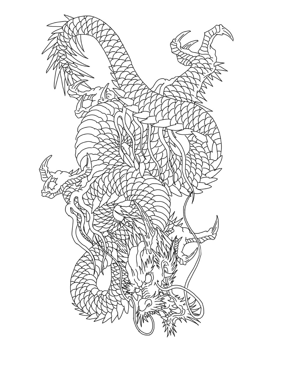 優しい彫り師がtattooデザインを描いてます 彫り師の方に相談する前に頭の中のデザインを起こします イメージ4