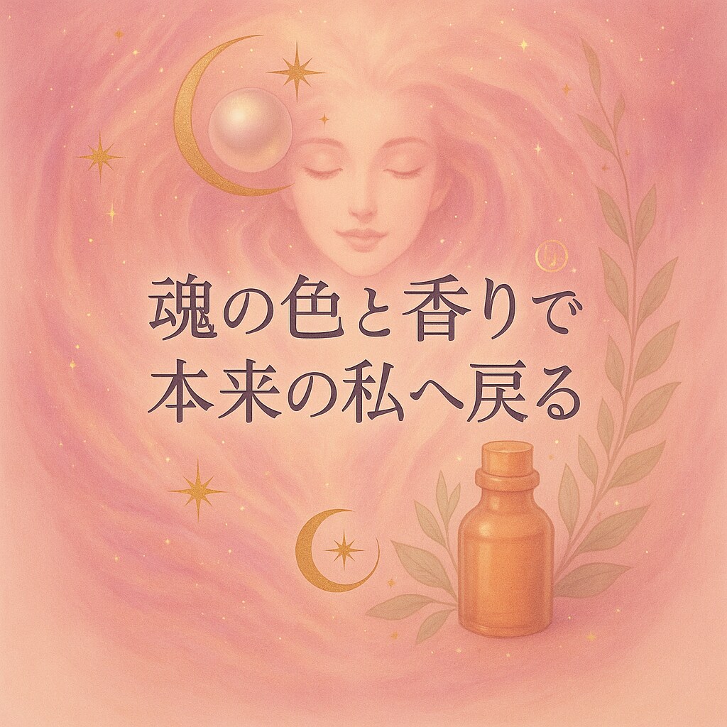 魂カラー×アロマ診断セッション（魂の色と香り）ます 魂の色と香りで“本来の私”へ戻る イメージ1