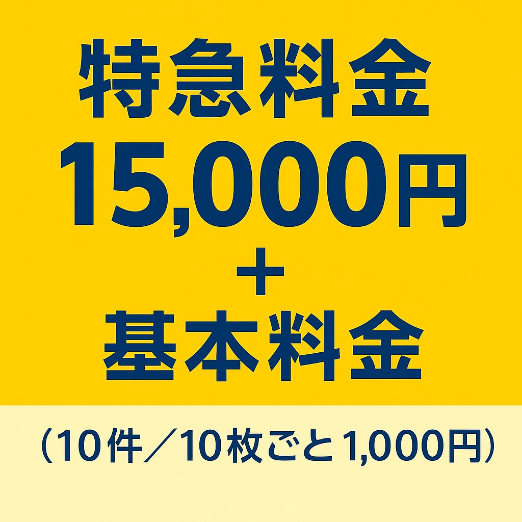 PDF明細→Excel 最短２時間でお届けします 税理士•経理•個人事業主 お急ぎの方 イメージ1