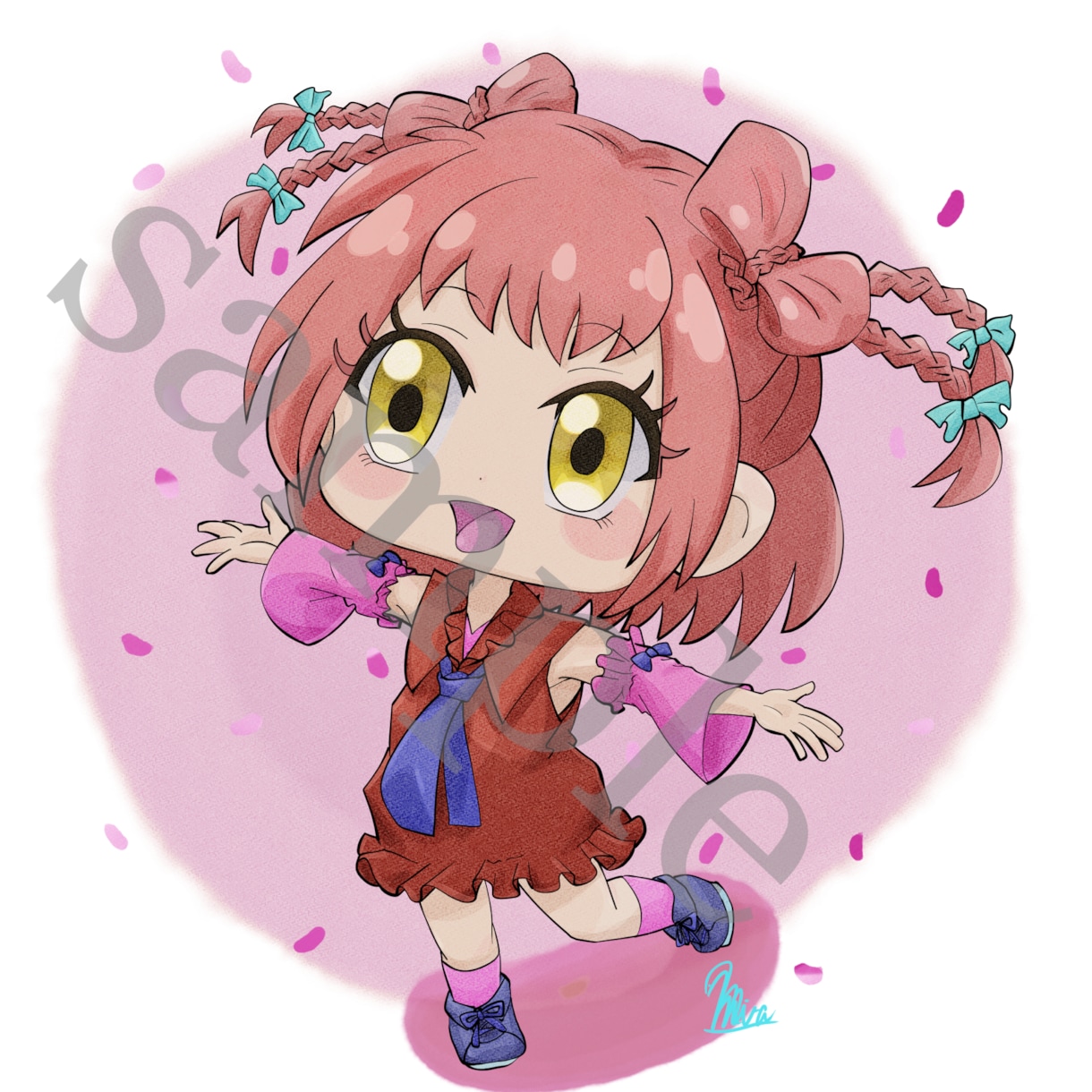 2頭身〜3頭身のミニキャラ描きます 可愛いミニキャラ（SDキャラ）が必要な方へ イメージ6