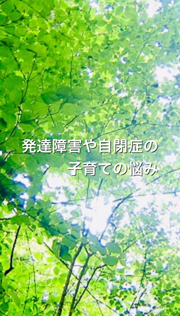 発達障害や自閉症の子育ての悩みなどを聞きます 私にも、自閉症の子供がいます。何でも話して下さいね！ イメージ1