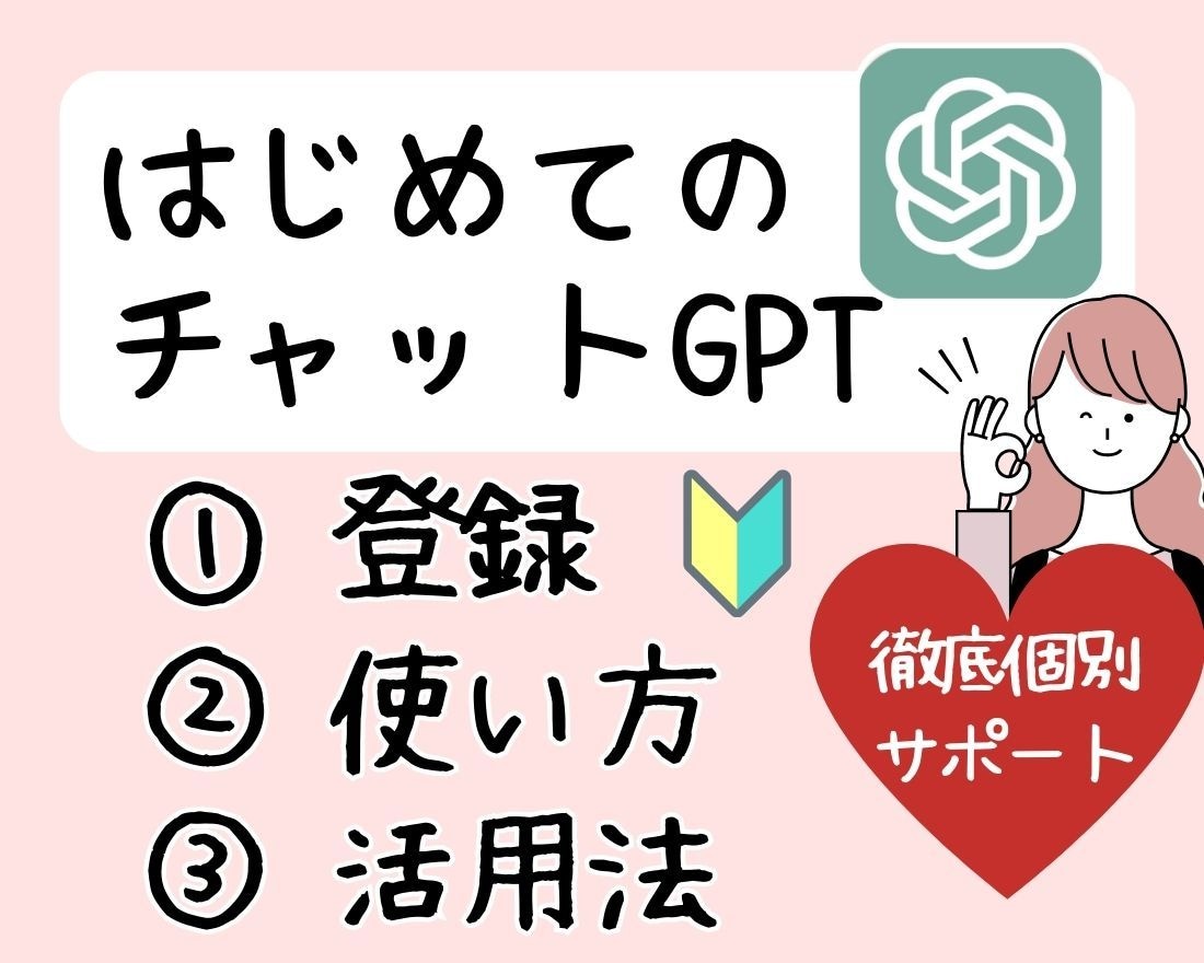 アイディアを広げるはじめてのチャットGPT教えます 新たな世界への第一歩！チャットGPTで未知なる可能性が広がる イメージ1