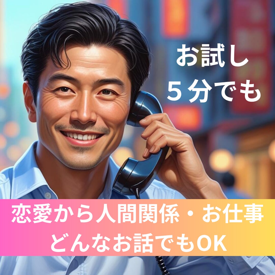 いますぐ話したい！あなたの希望を叶えます これまで1,000人以上のお悩みの相談を乗って来ました イメージ10