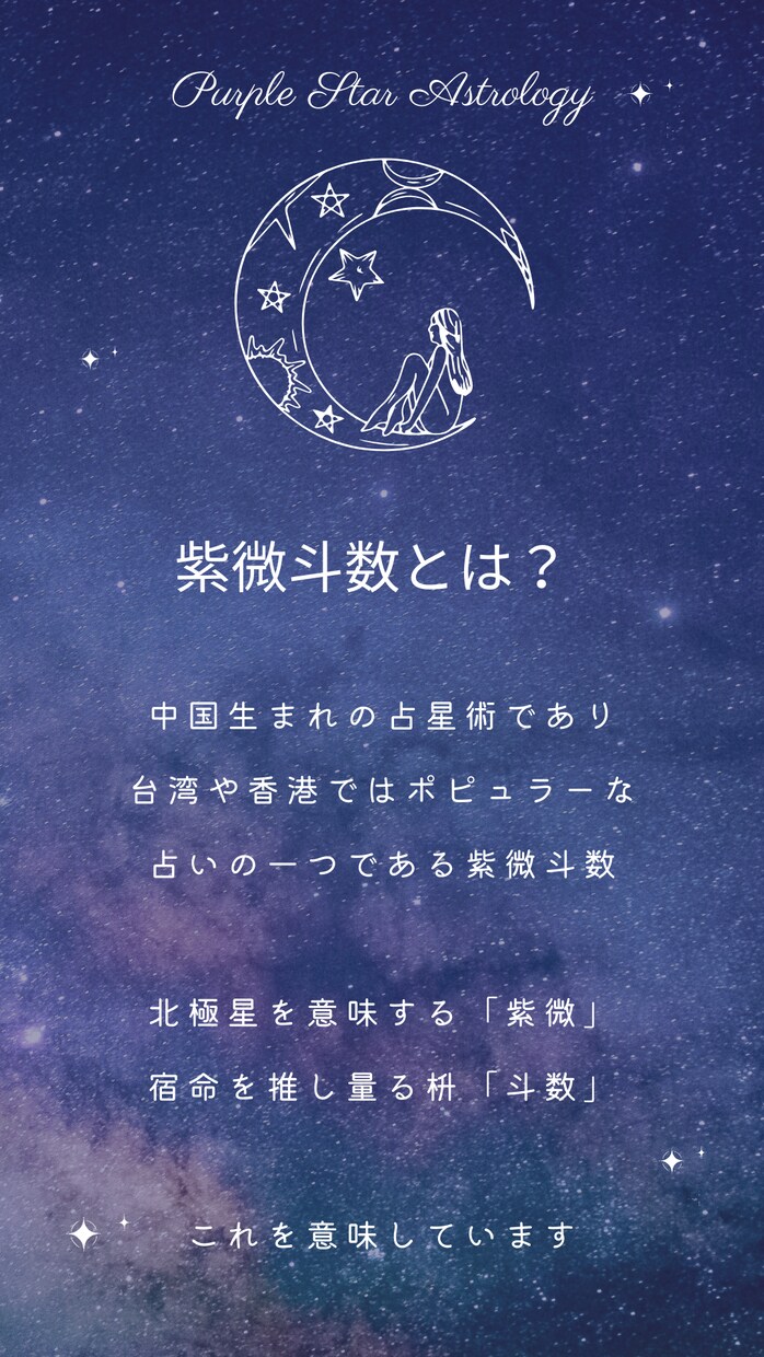 隠れた才能を発掘します 「自分の才能を知る」紫微斗数占い イメージ3