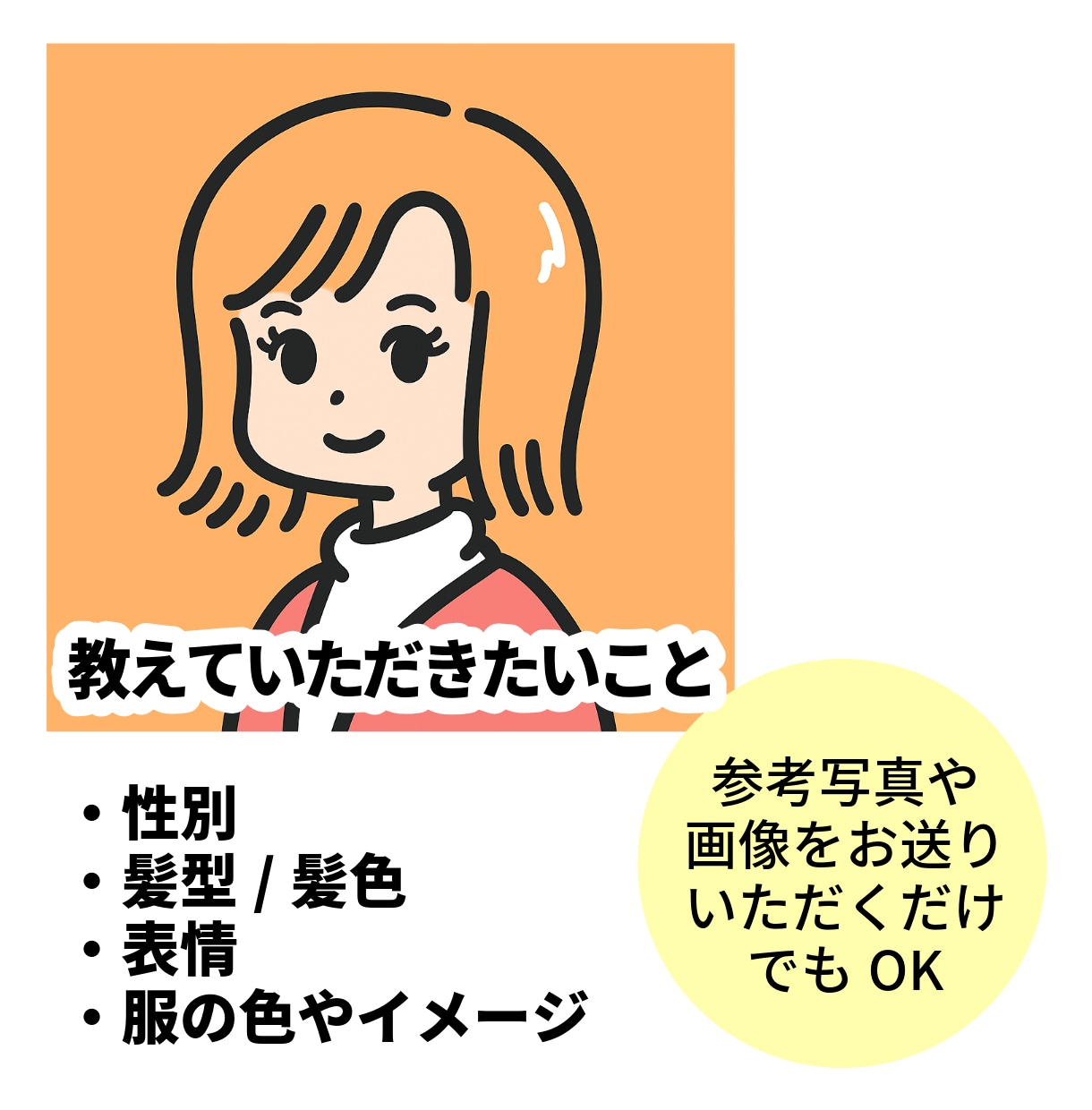 インスタやブログのアイコン素材を作成します 【親しみやすさ◎】味あるアイコン・イラスト素材で差別化！ イメージ3