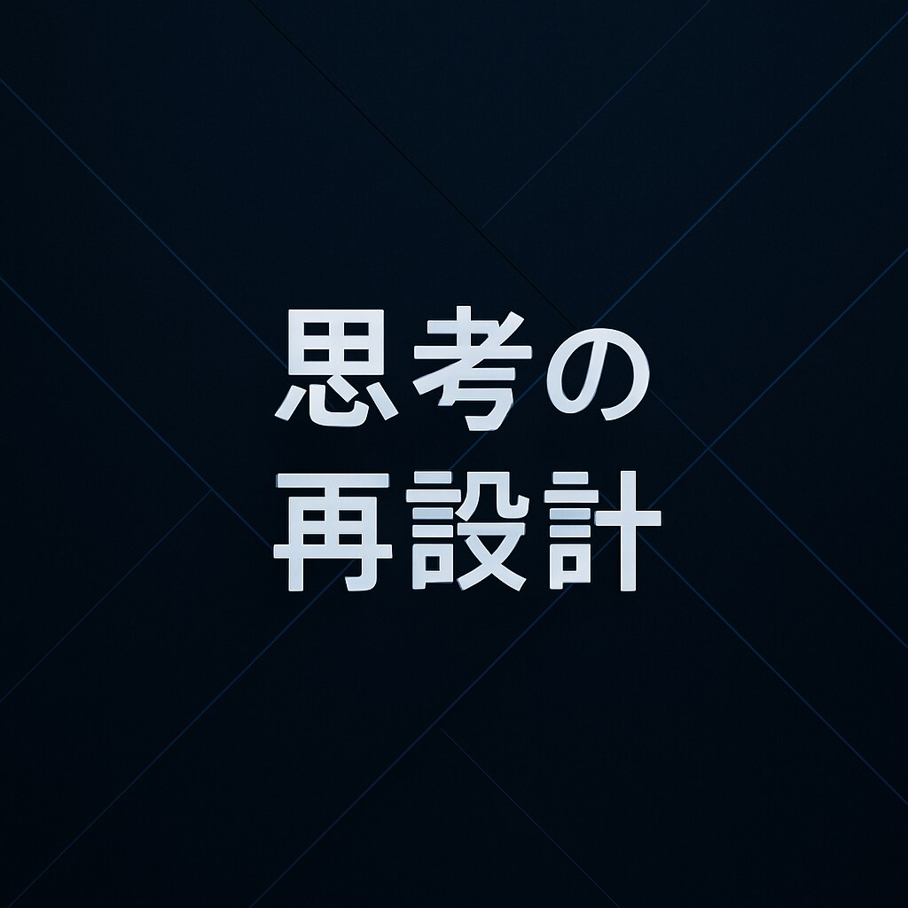 考える脳みそをあなたにプレゼントします 【思考の再設計】核心に到達するための構造を作ります イメージ1