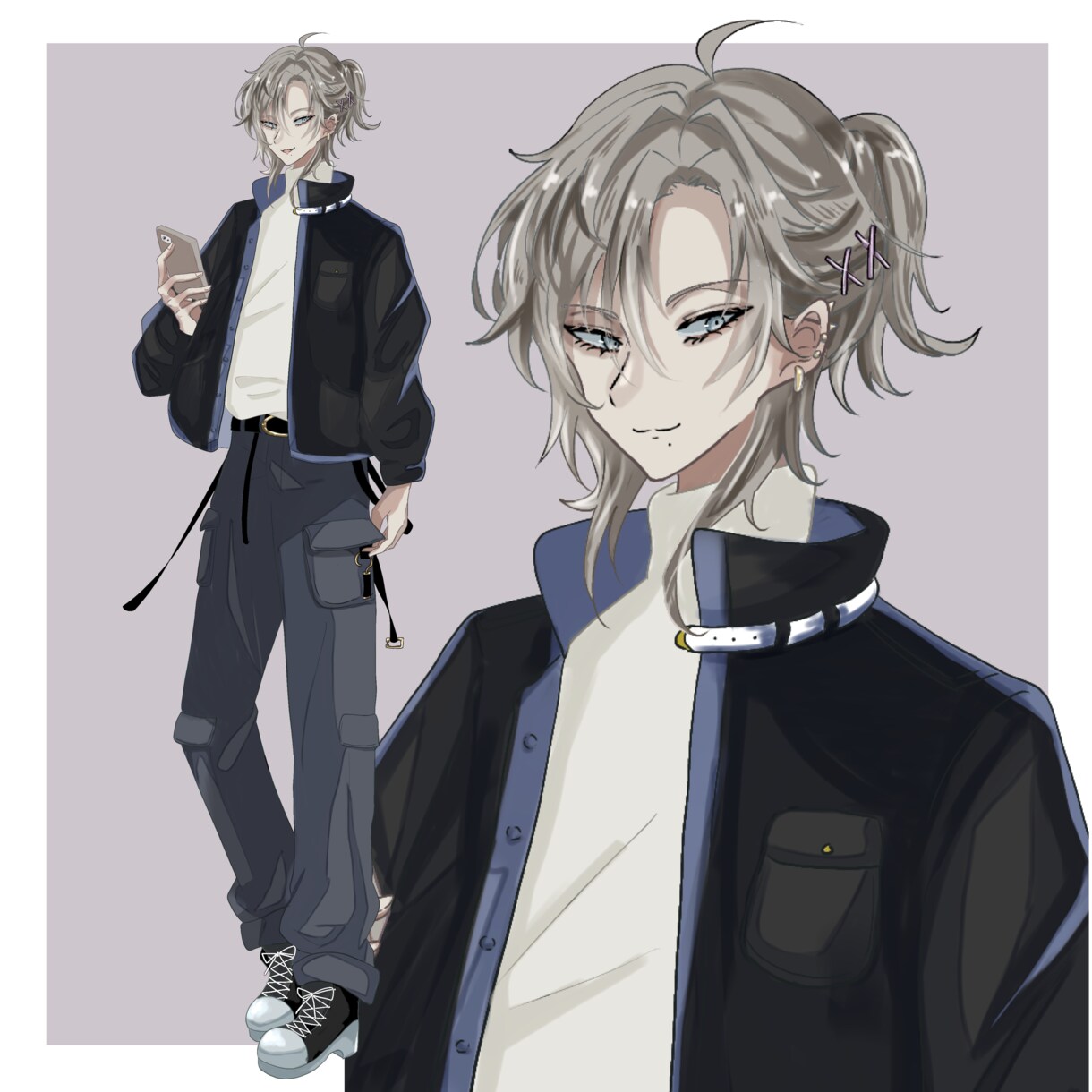 TRPG・配信向けキャラクター立ち絵制作します 立ち絵素材としてご利用いただけるキャラクター立ち絵の制作。 イメージ3