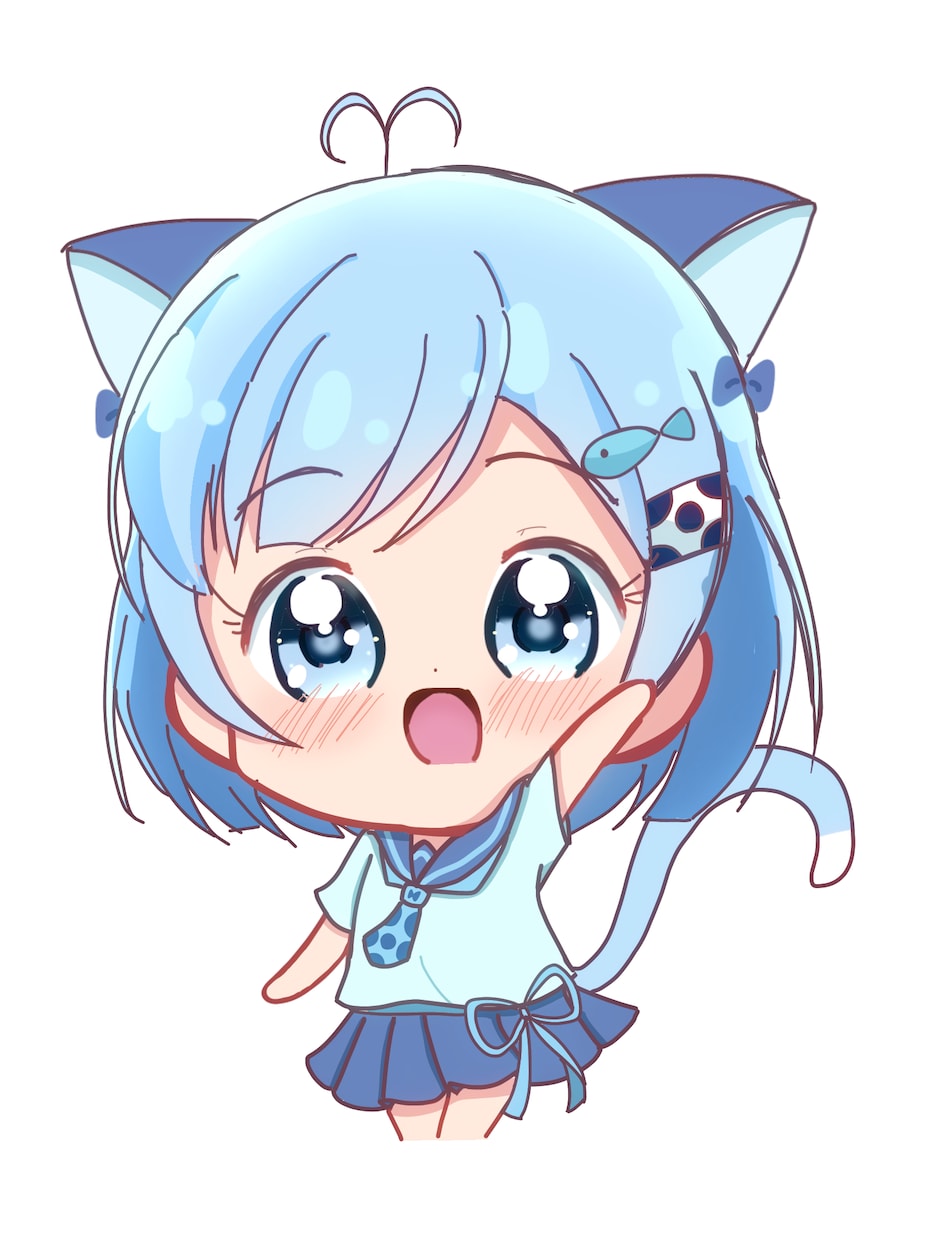 あなたのペットや好きな食べ物など可愛く擬人化ます あなたのかわいいペットや好きな物擬人化してみませんか？ イメージ8