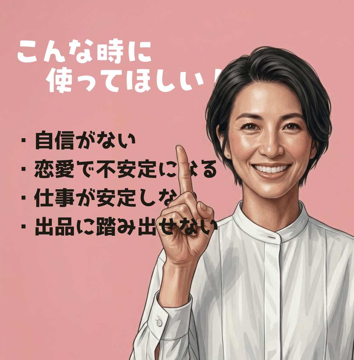 女性限定！資格所有者が自信を引き出します 恋愛や仕事にも活かせる！あなたの自信を引き出すサポートです イメージ3