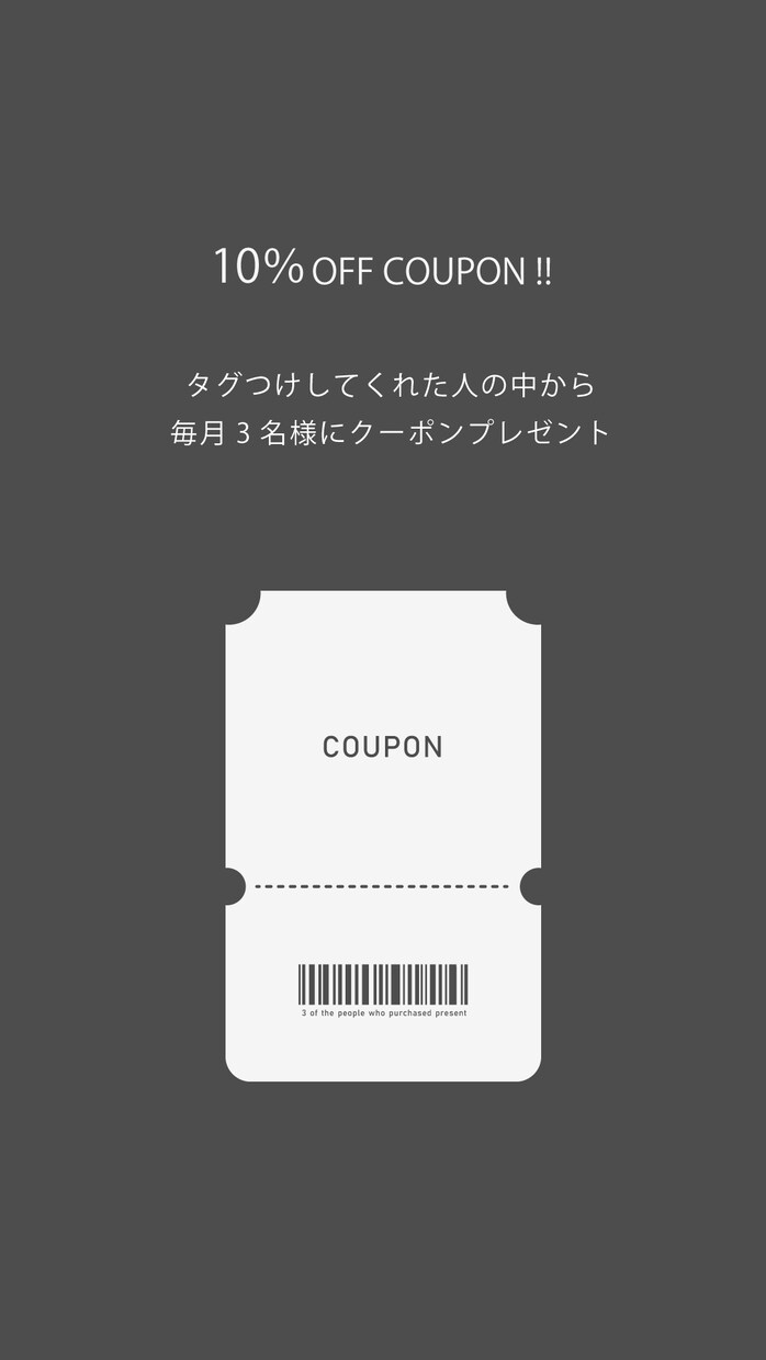 Instagram用クリエイティブ制作を代行します アパレル勤務のデザイナーがおしゃれな画像を作成いたします！ イメージ8